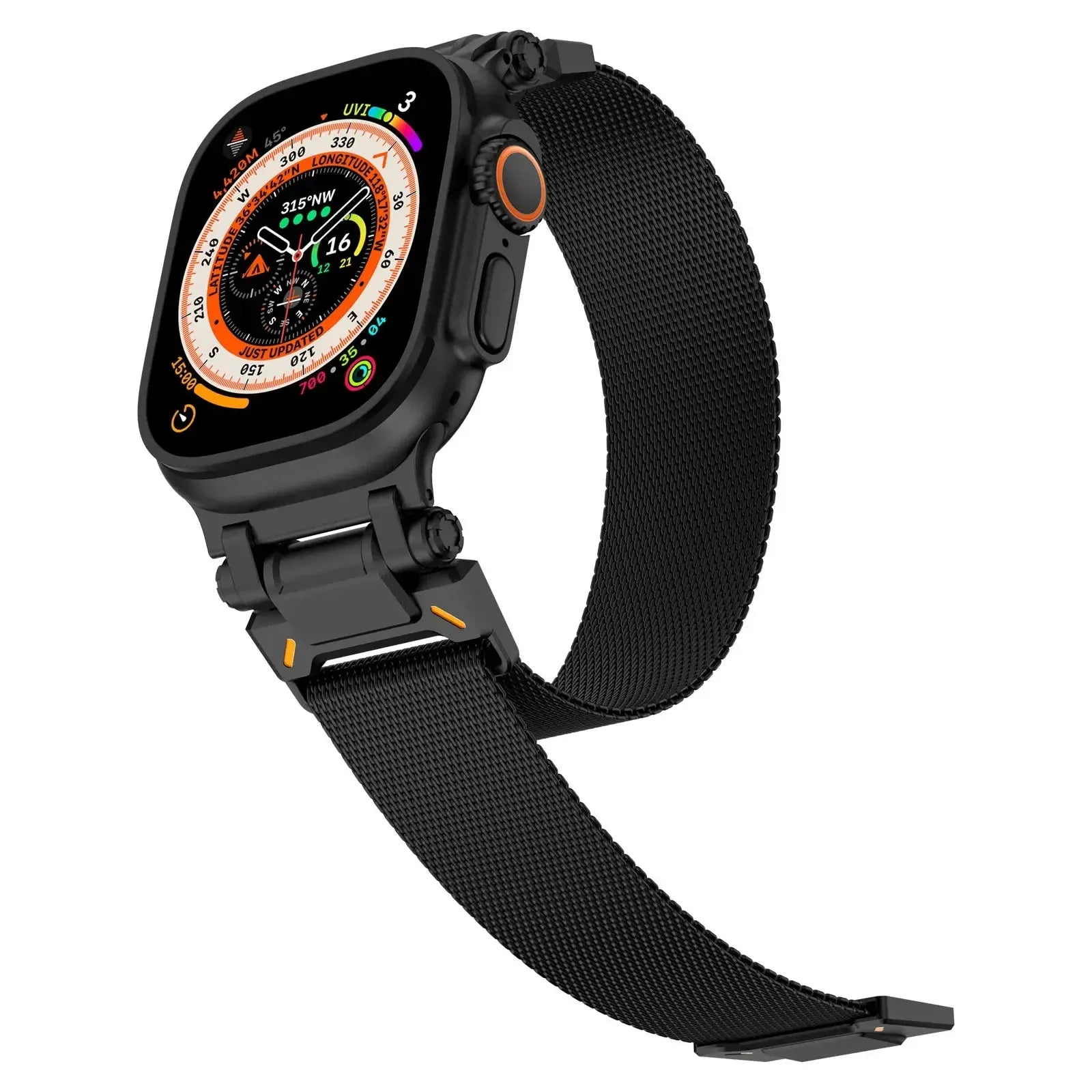 Milanese Titanium Color Band For Apple Watch Ultra 2/1 49mm Series 10 9 8 7 46mm 45mm Magnetic Loop Strap For iWatch 6 5 4 44mm Pinnacle Luxuries