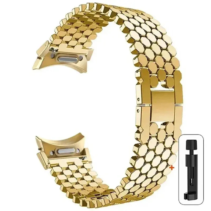 SnapFlex Stainless Steel Quick Fit Band for Samsung Galaxy Watch - Pinnacle Luxuries