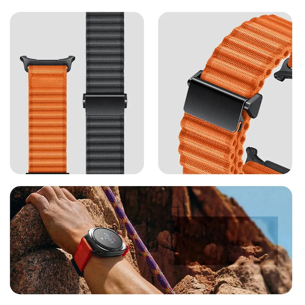 Nylon Strap for Samsung Galaxy Watch 7 Ultra 47mm band Off-road Sports Wristband Bracelet for Galaxy Watch ultra 47mm Watchband Pinnacle Luxuries