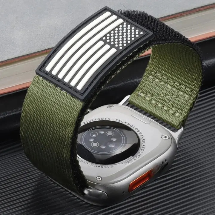 PatriotPro Nylon Loop Band for Apple Watch Pinnacle Luxuries