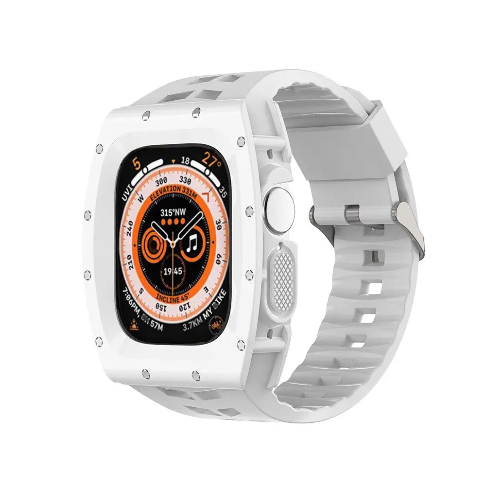 AeroShield: Custom Edition Band and Bumper Case for Apple Watch Ultra 49mm Pinnacle Luxuries