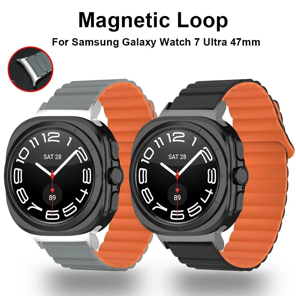 Premium Magnetic Loop Sport Band for Samsung Galaxy Watch 7 Ultra 47mm