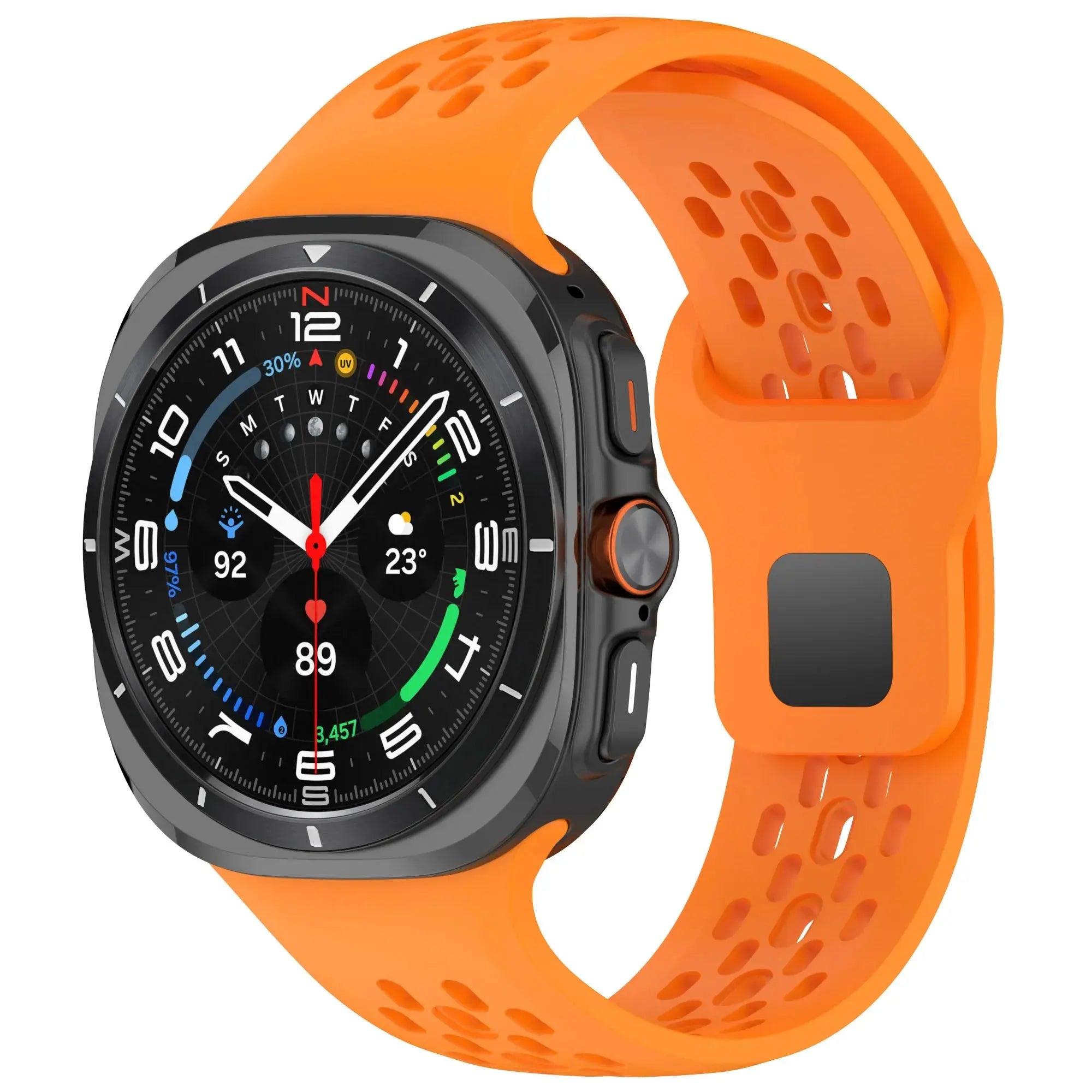 GalaxyFit Breathable Silicone Sport Band for Samsung Galaxy Watch Ultra 47mm