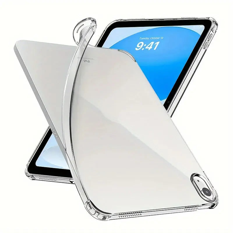 Pinnacle ClearGuard: Ultra-Slim Transparent TPU Case for iPad 2024 Models