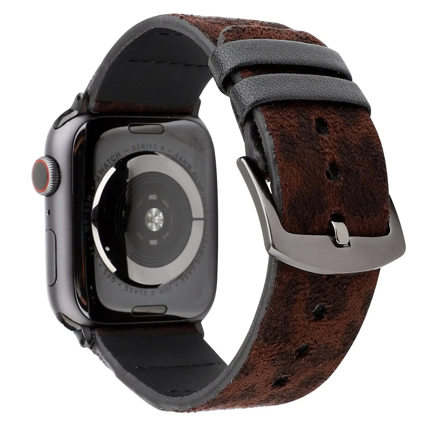 Leather Leopard Women's Apple Watch Band - Pinnacle Luxuries