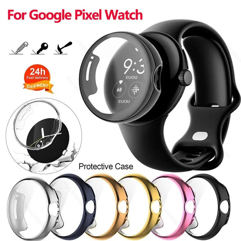 Pinnacle 360° TPU Screen Protector Case For Google Pixel Watch - Pinnacle Luxuries