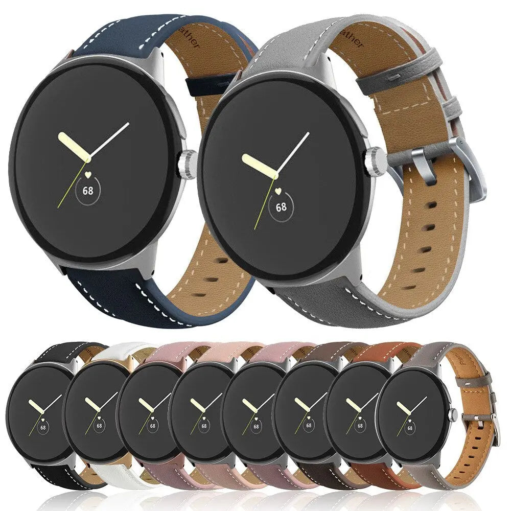 Pinnacle Genuine Premium Leather Band For Google Pixel Watch - Pinnacle Luxuries