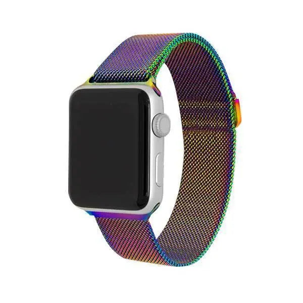 Stainless Steel Mesh Band For Apple Watch - Pinnacle Luxuries