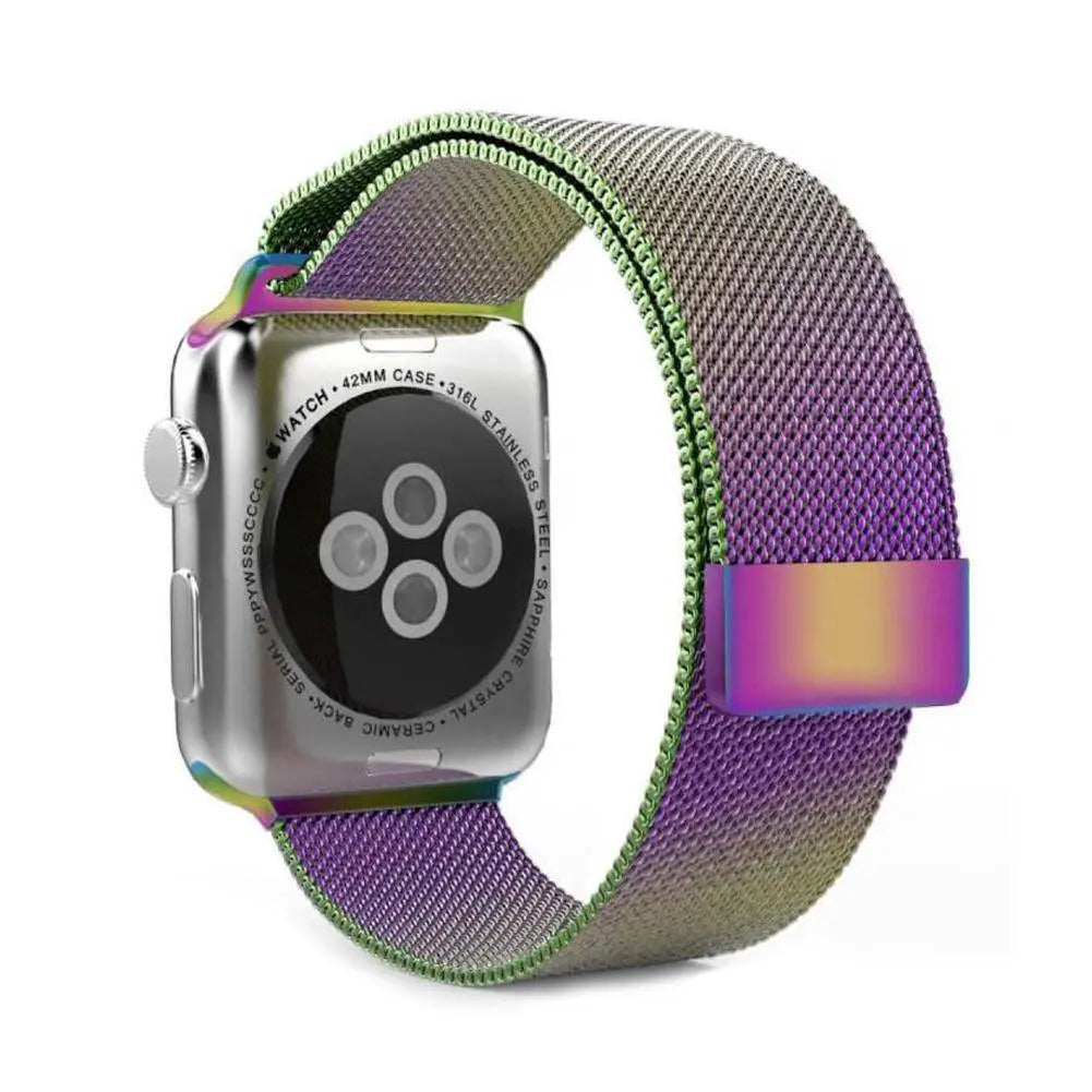 Stainless Steel Mesh Band For Apple Watch - Pinnacle Luxuries