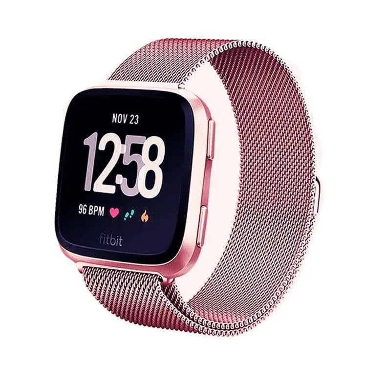 Fitbit Versa 2 Premium Stainless Steel Mesh Band - Pinnacle Luxuries