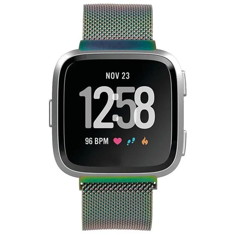 Fitbit Versa 2 Premium Stainless Steel Mesh Band - Pinnacle Luxuries