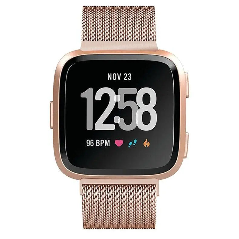 Fitbit Versa 2 Premium Stainless Steel Mesh Band - Pinnacle Luxuries