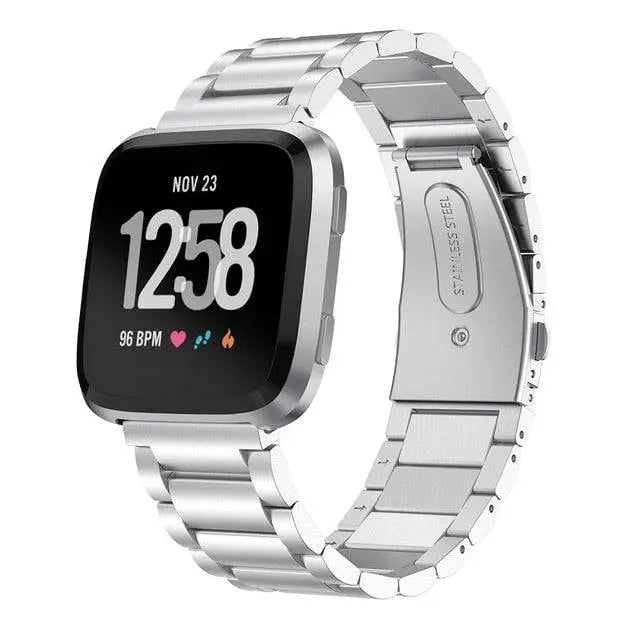 Fitbit Versa 2 Stainless Steel Elite Band - Pinnacle Luxuries