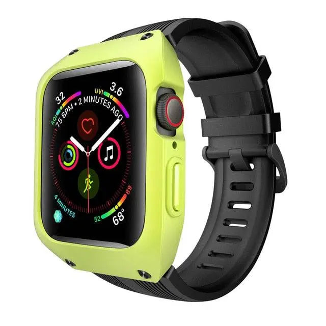 Apple Watch SE Series 6 Fortified Military Grade Case & Band - Pinnacle Luxuries