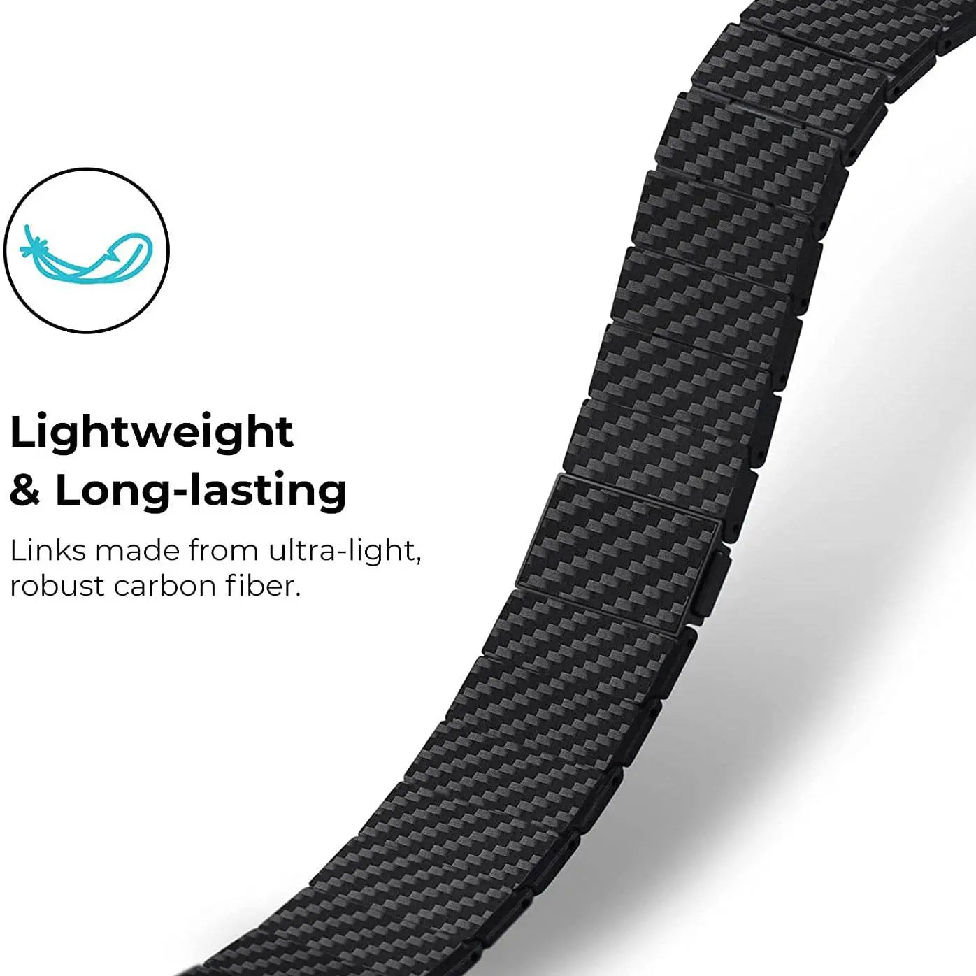 Phantom Carbon Fiber Band For Apple Watch - Pinnacle Luxuries