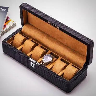 Centurion Leather Watch Box - Pinnacle Luxuries