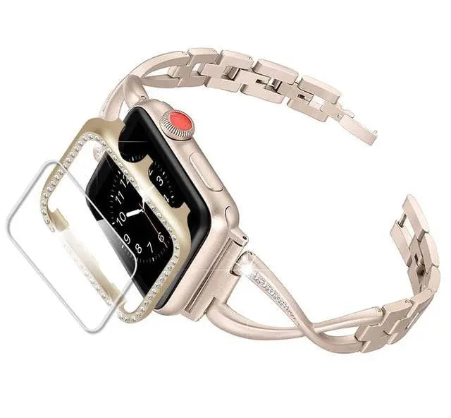 Royalty Apple Watch Case Diva Watch Band - Pinnacle Luxuries